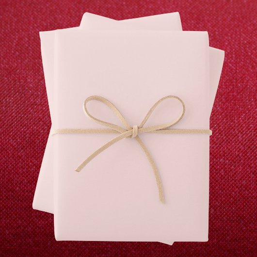 Feuille De Papier Cadeau Couleur solide Rose