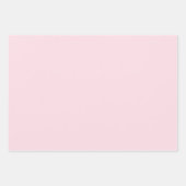 Feuille De Papier Cadeau Couleur solide rose piggy (Devant 2)