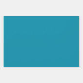 Feuille De Papier Cadeau Couleur vive Vrai Orange (Devant 3)