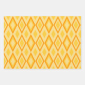 Feuille De Papier Cadeau Couleurs chaudes (Devant 3)