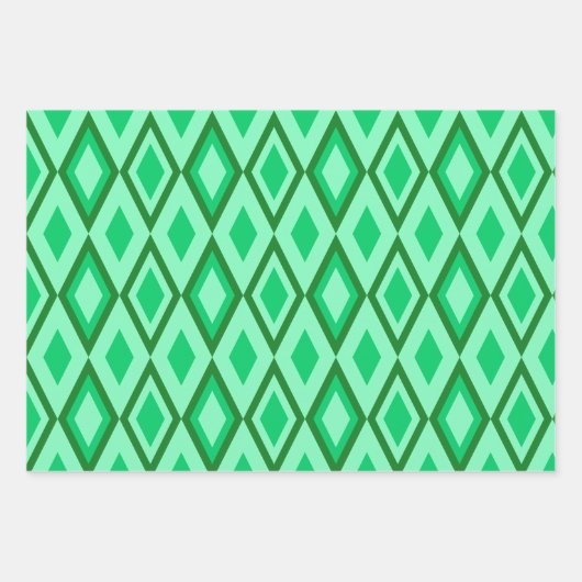 Feuille De Papier Cadeau Couleurs chaudes (Devant)