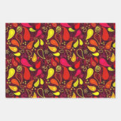 Feuille De Papier Cadeau Couleurs chili (Devant 2)