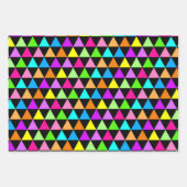 Feuille De Papier Cadeau Couleurs cool (Devant 2)