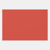 Feuille De Papier Cadeau Couleurs de la maison de fées rouges (Devant)