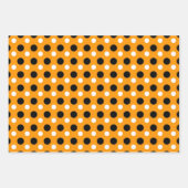 Feuille De Papier Cadeau Couleurs mignonnes Pois Motif (Devant 3)