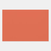 Feuille De Papier Cadeau Couleurs modernes rétro Vacances Multifonction (Devant)