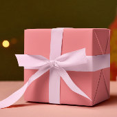 Feuille De Papier Cadeau Couleurs tendance - Couleur rose pastèque - Solide