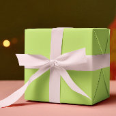 Feuille De Papier Cadeau Couleurs tendance - Vert ressort - Solide