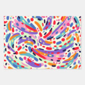 Feuille De Papier Cadeau Couleurs Viva ! (Devant 3)