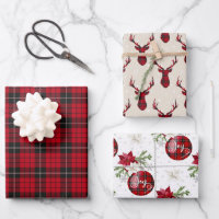 Country Christmas Rustic Holiday Buffalo Plaid