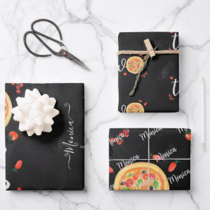 Feuille De Papier Cadeau Coupe de plaisir, deuxième anniversaire