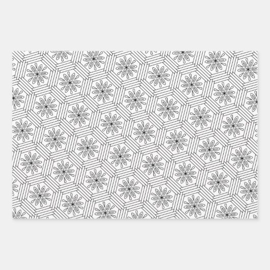 Feuille De Papier Cadeau Couper soi-même (Devant)