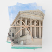 Feuille De Papier Cadeau Cour suprême des États-Unis (En situation)