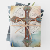 Feuille De Papier Cadeau Courage par la foi (En situation)