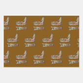 Feuille De Papier Cadeau Cowboy boots Wrapping Paper Flat Sheet Set of 3 (Devant 2)