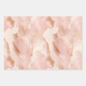 Feuille De Papier Cadeau Cowgirl Crème rose Brown Cowhide (Devant 3)