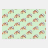 Feuille De Papier Cadeau Crabes (Devant 2)