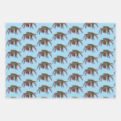 Feuille De Papier Cadeau Crabes (Devant)