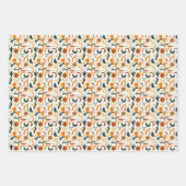 Feuille De Papier Cadeau Crâne de taureau de cactus de cowboy de style sud- (Devant 3)