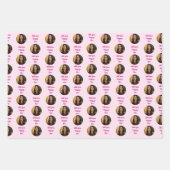 Feuille De Papier Cadeau Create Your Own Photo and Message Personalized (Devant)