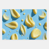 Feuille De Papier Cadeau Creative Butter Cream Drips Pattern  (Devant 3)