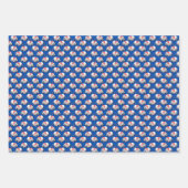 Feuille De Papier Cadeau Créatures de Noël  (Devant 3)