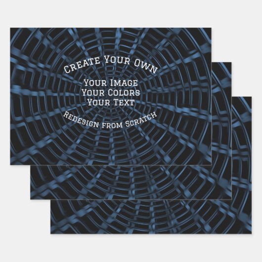 Feuille De Papier Cadeau Créez Votre Propre (Lot)