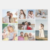 Feuille De Papier Cadeau Créez votre propre collection de photos 8 (Devant 2)