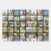 Feuille De Papier Cadeau Créez votre propre collection photo 25 modifiable (Devant)