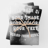 Feuille De Papier Cadeau Créez votre propre personnalisation (En situation)