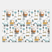 Feuille De Papier Cadeau Creg it Motif Boys (Devant 2)