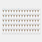 Feuille De Papier Cadeau Crème glacée Parlour Dream (Devant 2)