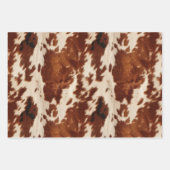 Feuille De Papier Cadeau Crevette Brown de Western Cream (Devant 3)