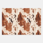 Feuille De Papier Cadeau Crevette Brown de Western Cream (Devant 2)
