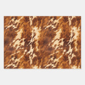 Feuille De Papier Cadeau Crevette Brown de Western Cream (Devant)