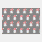 Feuille De Papier Cadeau Critère d'hiver Trio Holiday (Devant)