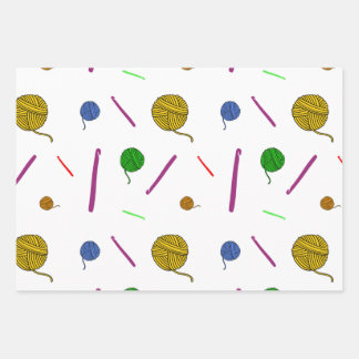 Feuille De Papier Cadeau Crochet