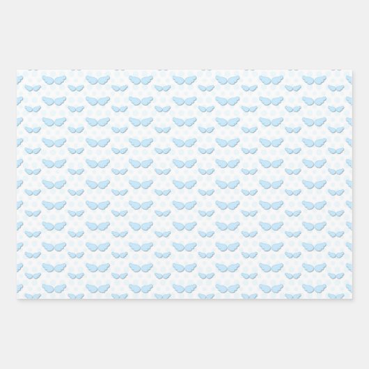 Feuille De Papier Cadeau Croix de l'Église du Baptême (Devant 3)