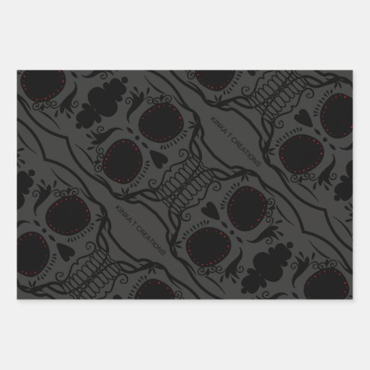 Feuille De Papier Cadeau Croulant (Devant)