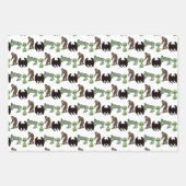 Feuille De Papier Cadeau Cryptozoologie Cryptids Big Foot Alien Mothman (Devant 2)