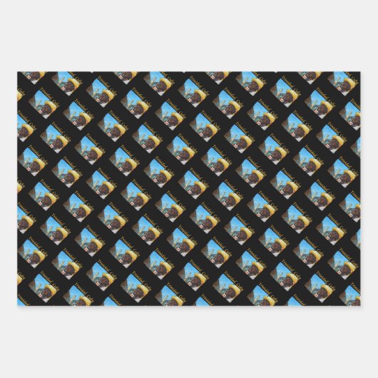 Feuille De Papier Cadeau Cuba - Trinidad Cubain Cigar Art (Devant 3)