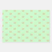 Feuille De Papier Cadeau Cuisine de Pâques personnalisée (Devant 3)