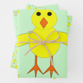 Feuille De Papier Cadeau Cuisine de Pâques personnalisée (En situation)