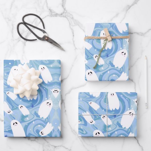 FEUILLE DE PAPIER CADEAU CUL GHOST (Recto)