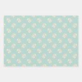 Feuille De Papier Cadeau Cupcake et Macaron enveloppement cadeau - ensemble (Devant 3)