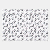 Feuille De Papier Cadeau Cute Ballerina Panda Bears Danse Ballet (Devant 3)