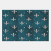 Feuille De Papier Cadeau Cute Bat Halloween (Devant)