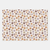 Feuille De Papier Cadeau Cute Bois animaux Aquarelle Anniversaire (Devant 2)