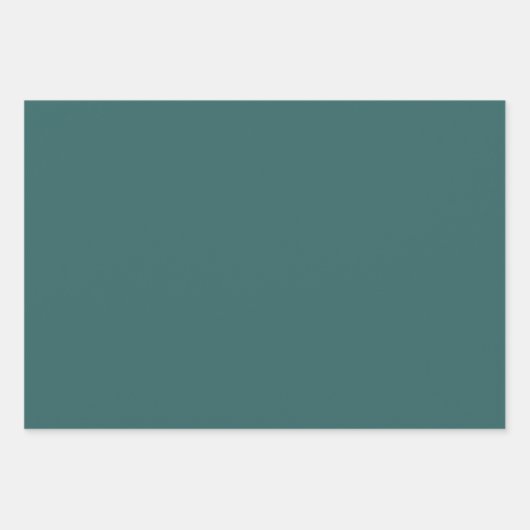 Feuille De Papier Cadeau Cute Christmas Trees Presents Retro Pattern (Devant 3)