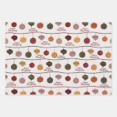 Feuille De Papier Cadeau Cute cosy Whimsical Scandinavian (Devant 3)